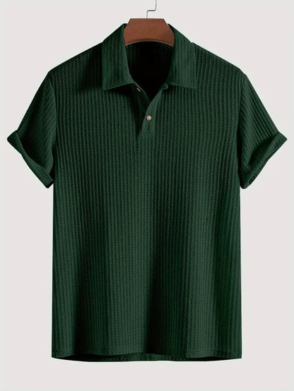 LuxeFit Men's Polo