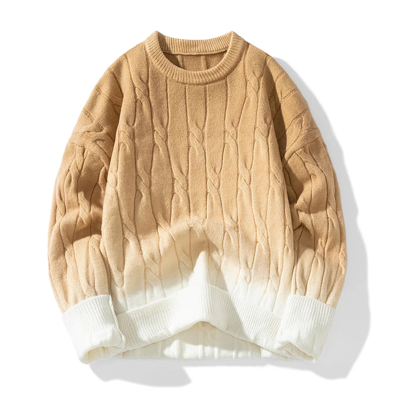 Gradient Twist Pullover